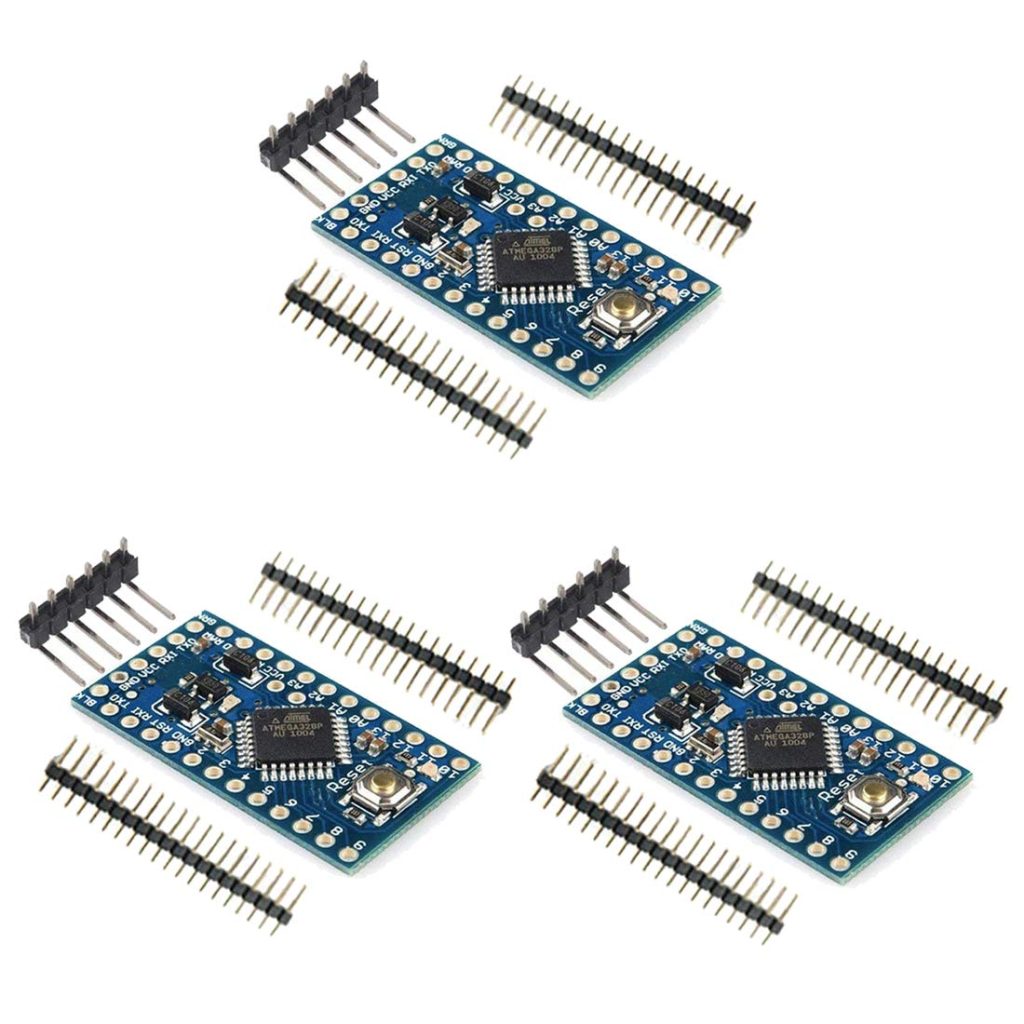 HiLetgo 3pcs Pro Mini Atmega328P 5V/16MHz Development Board Compatible with Arduino pro mini