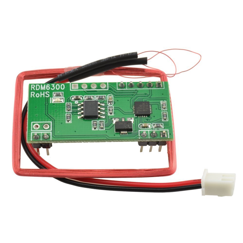 HiLetgo RDM6300 125 KHZ EM4100 RFID Card Read Module UART Serial Output for Arduino