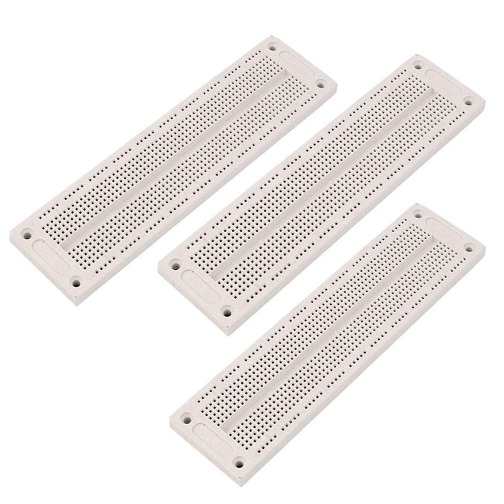 HiLetgo 3pcs SYB-120 700 Points Solderless PCB Breadboard 60x12 Solderless Prototype PCB Board for A