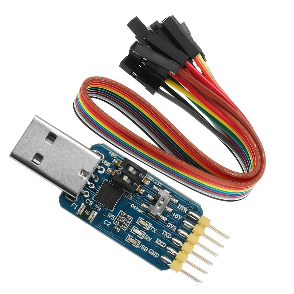 HiLetgo CP2102 USB to TTL UART 232 485 Port Multi-Functional USB Serial Debug Tool for Windows Wince