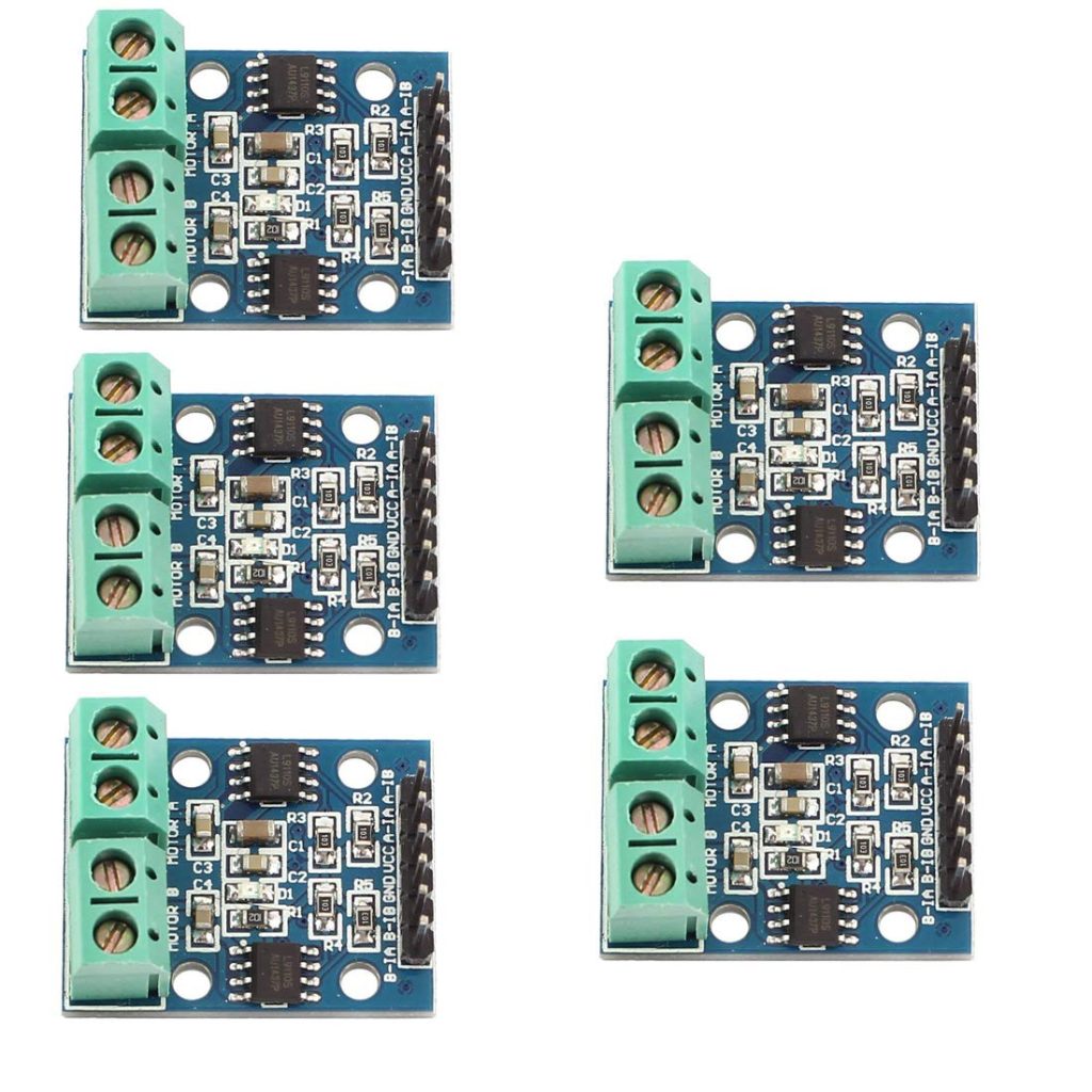 HiLetgo 5pcs L9110S DC Motor Drive Module Stepper Motor Drive Controller Board 2.5-12V H-Bridge Can