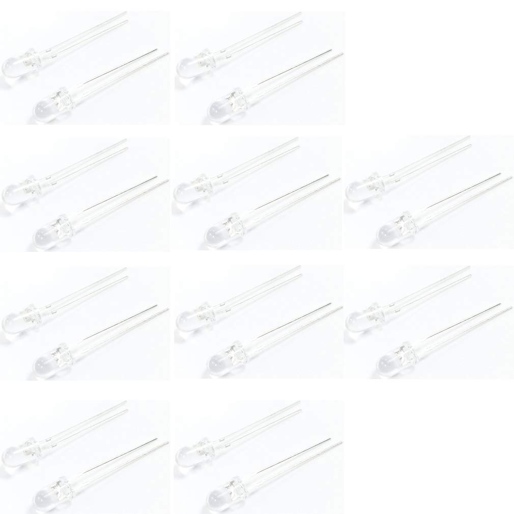 HiLetgo 20pcs 5MM Photo Transistor Phototransistor PT334-6C Photo Transistor Phototransistor Round F