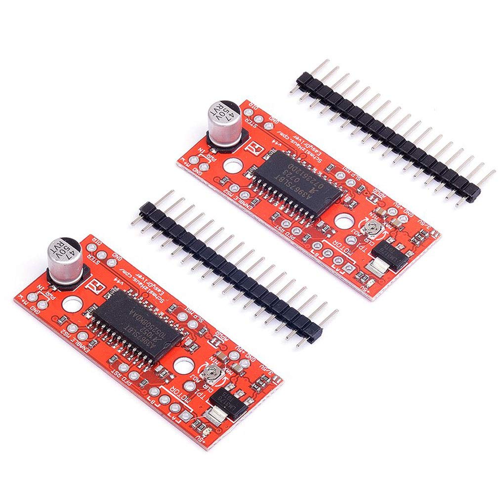 HiLetgo 2pcs A3967 Stepper Motor Drive Board EasyDriver Stepper Motor Driver for Arduino Raspberry P