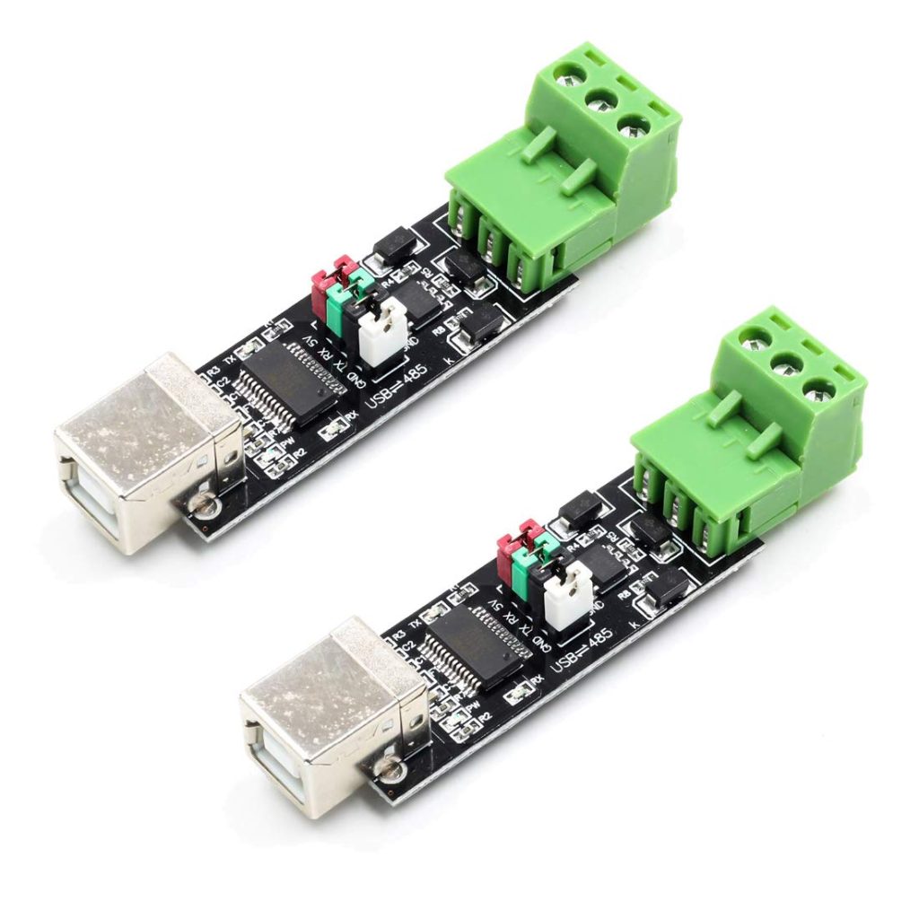 HiLetgo 2pcs USB to RS485 USB to TTL Serial Converter Adapter FT232RL 75176 FTDI Interface