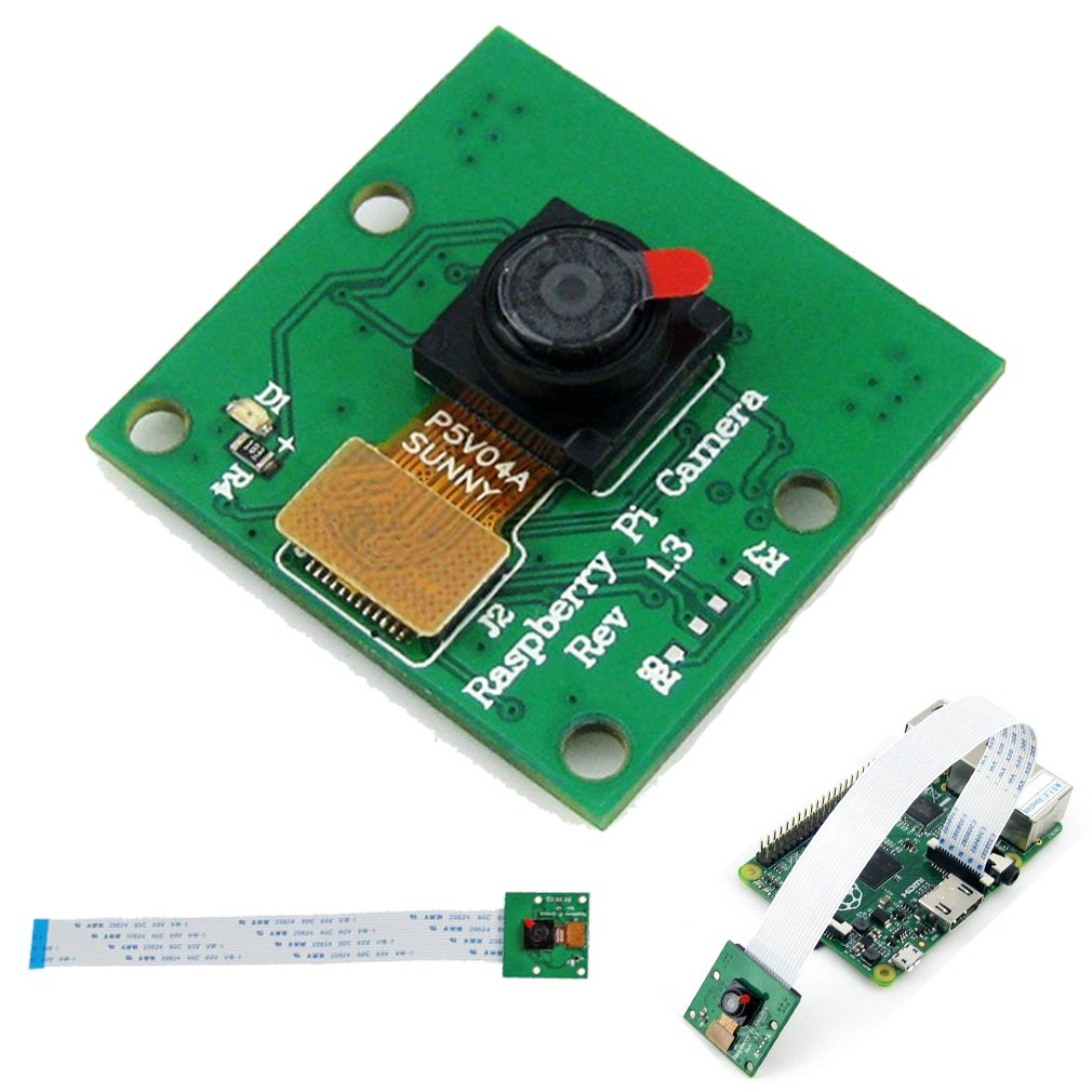 HiLetgo OV5647 5MP Camera OV5647 Camera Module Raspberry Pi Camera for Raspberry Pi A/B+/2 Model B w