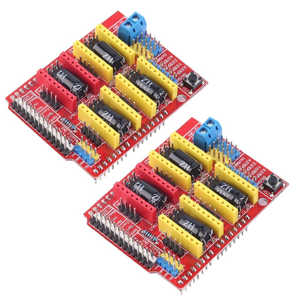 HiLetgo 2pcs A4988 V3 Engraver Drive Shield 3D Printer CNC Drive Expansion Board for Arduino 3D Prin