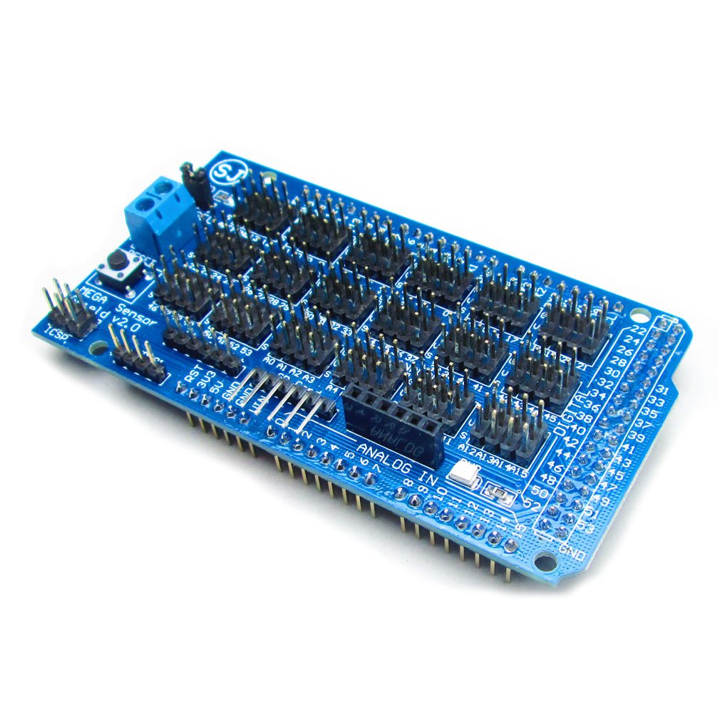 HiLetgo MEGA2560 ATmega2560-16AU Sensor Shield Sensor Expansion Board V2.0 with Bluetooth SD Card AP