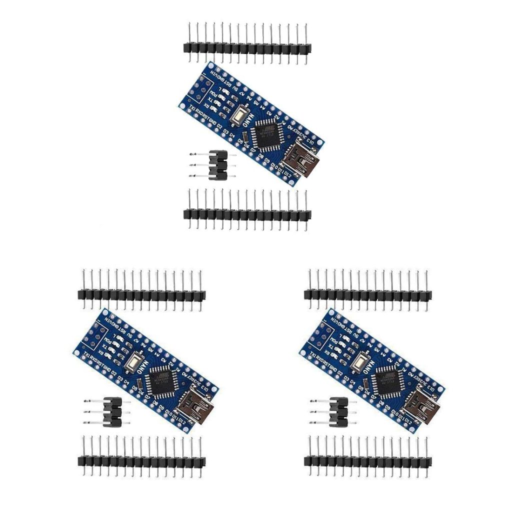 HiLetgo 3pcs Nano V3.0 ATmega328P CH340G 5V 16M Mini USB Micro Controller Board Development Board wi